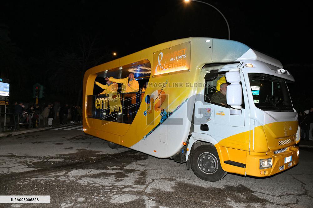 GIOCHI OLIMPICI - Olimpiadi Invernali Milano-Cortina 2026 - Olympic Torch relay