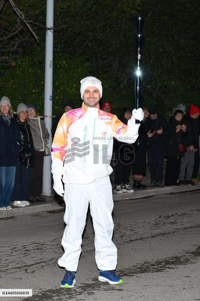 GIOCHI OLIMPICI - Olimpiadi Invernali Milano-Cortina 2026 - Olympic Torch relay