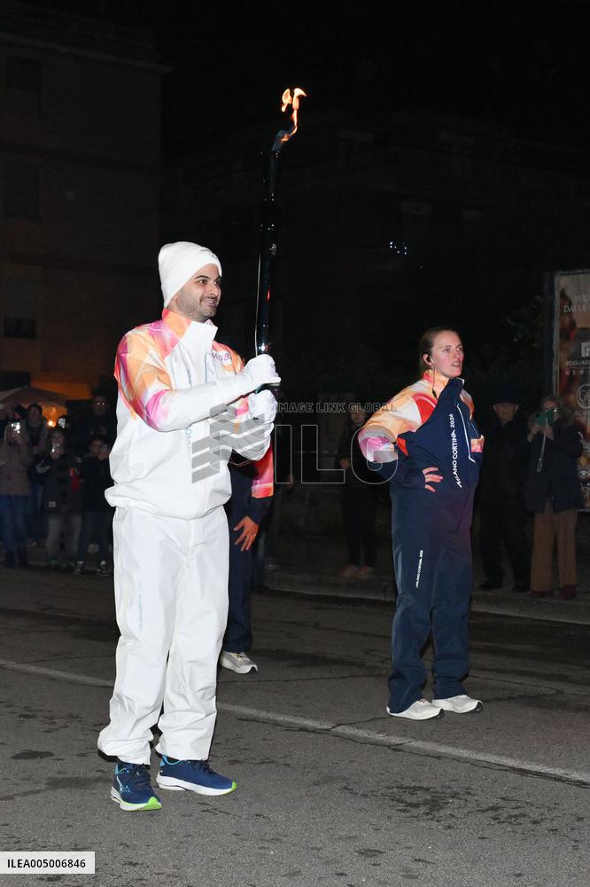 GIOCHI OLIMPICI - Olimpiadi Invernali Milano-Cortina 2026 - Olympic Torch relay