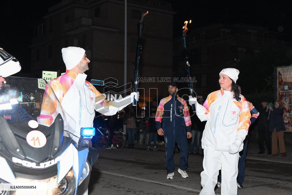 GIOCHI OLIMPICI - Olimpiadi Invernali Milano-Cortina 2026 - Olympic Torch relay