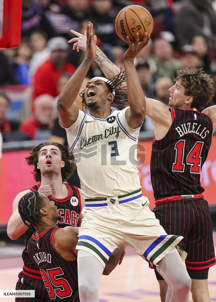 NBA - Bucks vs Bulls - Chicago