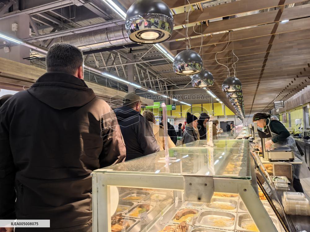 Russian Strikes Aftermath - Kiev