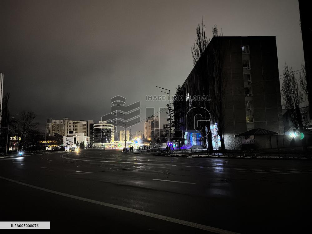 Russian Strikes Aftermath - Kiev