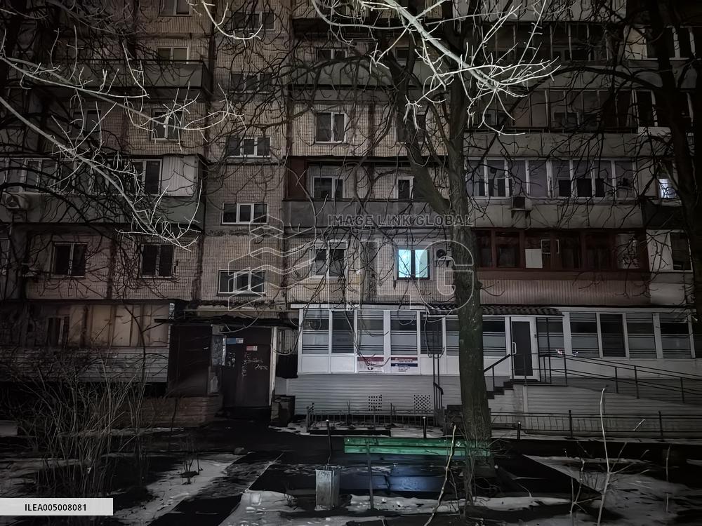 Russian Strikes Aftermath - Kiev