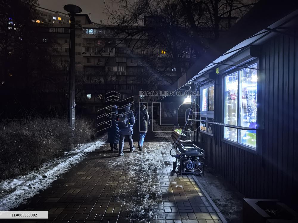 Russian Strikes Aftermath - Kiev