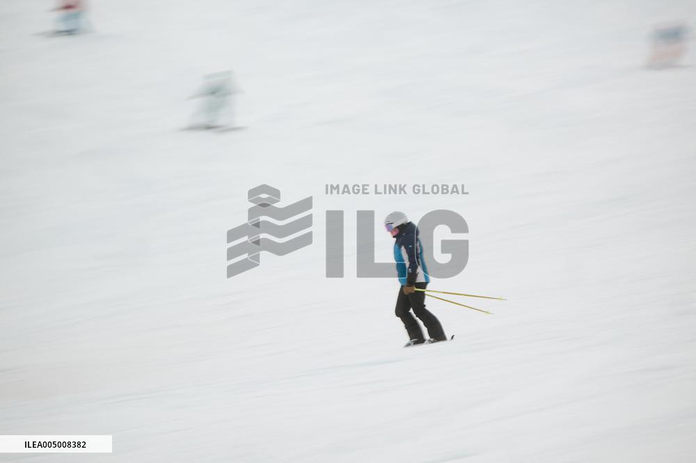 Snow Storm In Girona - Spain -