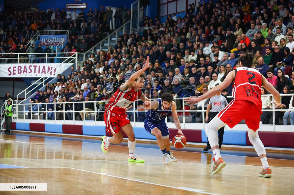 BASKET - Serie A2 - Real Sebastiani Rieti vs Flats Service Fortitudo Bologna, Stagione 2025-26 Campionato Italiano Pallacanestro