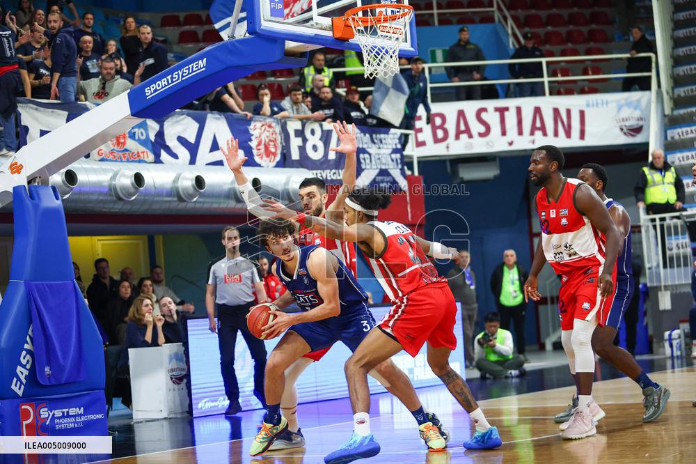 BASKET - Serie A2 - Real Sebastiani Rieti vs Flats Service Fortitudo Bologna, Stagione 2025-26 Campionato Italiano Pallacanestro