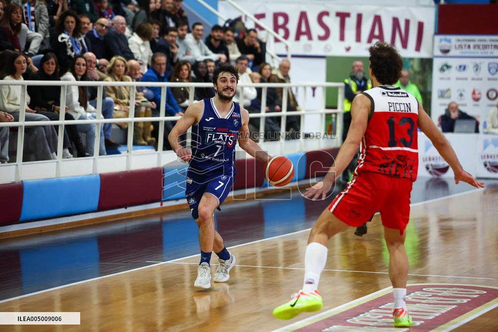 BASKET - Serie A2 - Real Sebastiani Rieti vs Flats Service Fortitudo Bologna, Stagione 2025-26 Campionato Italiano Pallacanestro
