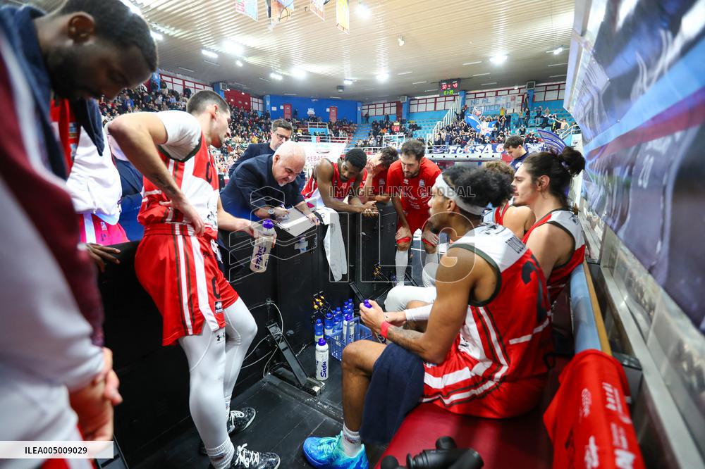 BASKET - Serie A2 - Real Sebastiani Rieti vs Flats Service Fortitudo Bologna, Stagione 2025-26 Campionato Italiano Pallacanestro
