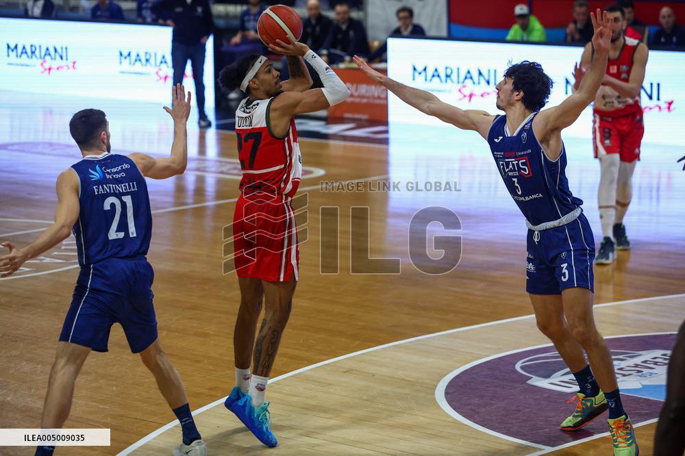 BASKET - Serie A2 - Real Sebastiani Rieti vs Flats Service Fortitudo Bologna, Stagione 2025-26 Campionato Italiano Pallacanestro