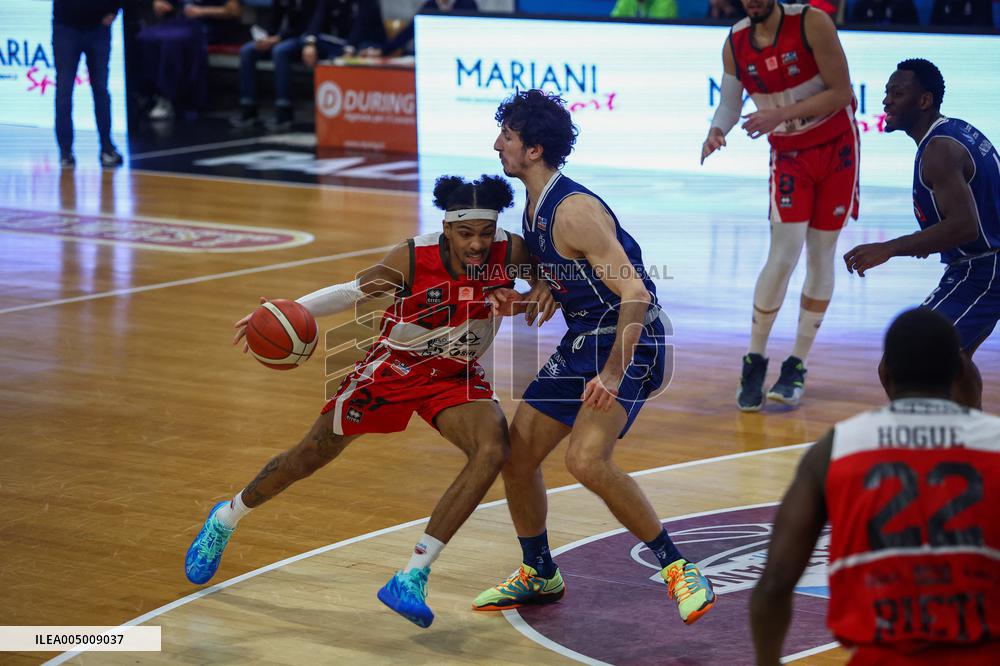 BASKET - Serie A2 - Real Sebastiani Rieti vs Flats Service Fortitudo Bologna, Stagione 2025-26 Campionato Italiano Pallacanestro