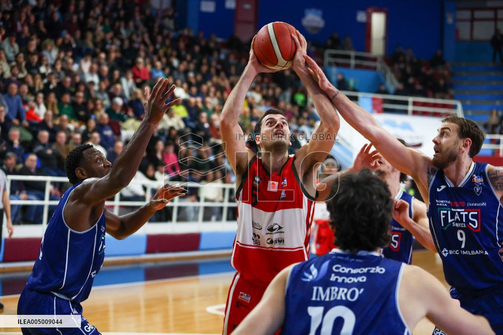 BASKET - Serie A2 - Real Sebastiani Rieti vs Flats Service Fortitudo Bologna, Stagione 2025-26 Campionato Italiano Pallacanestro