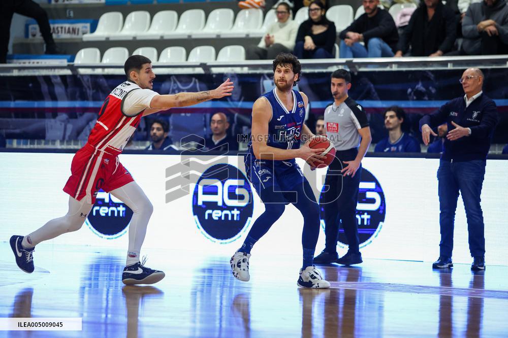 BASKET - Serie A2 - Real Sebastiani Rieti vs Flats Service Fortitudo Bologna, Stagione 2025-26 Campionato Italiano Pallacanestro