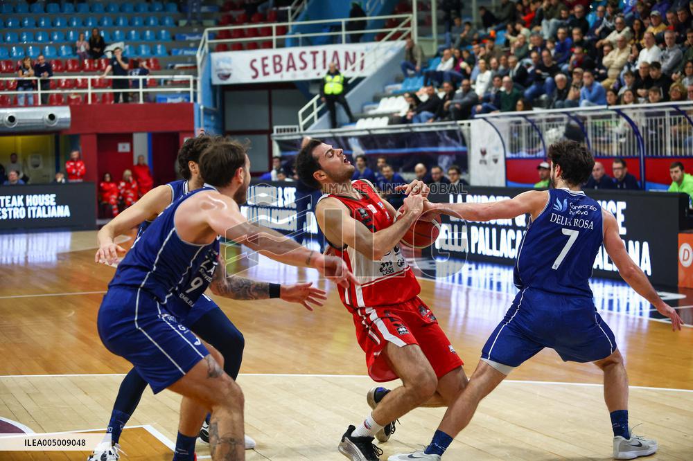 BASKET - Serie A2 - Real Sebastiani Rieti vs Flats Service Fortitudo Bologna, Stagione 2025-26 Campionato Italiano Pallacanestro