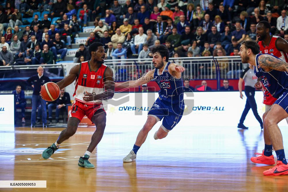 BASKET - Serie A2 - Real Sebastiani Rieti vs Flats Service Fortitudo Bologna, Stagione 2025-26 Campionato Italiano Pallacanestro