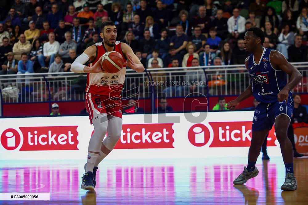 BASKET - Serie A2 - Real Sebastiani Rieti vs Flats Service Fortitudo Bologna, Stagione 2025-26 Campionato Italiano Pallacanestro