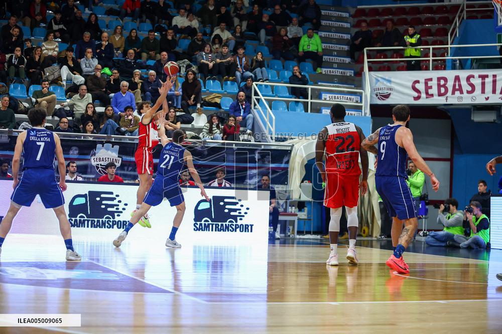 BASKET - Serie A2 - Real Sebastiani Rieti vs Flats Service Fortitudo Bologna, Stagione 2025-26 Campionato Italiano Pallacanestro