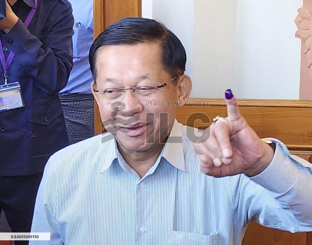 Myanmar's 1st general election since 2021 coup