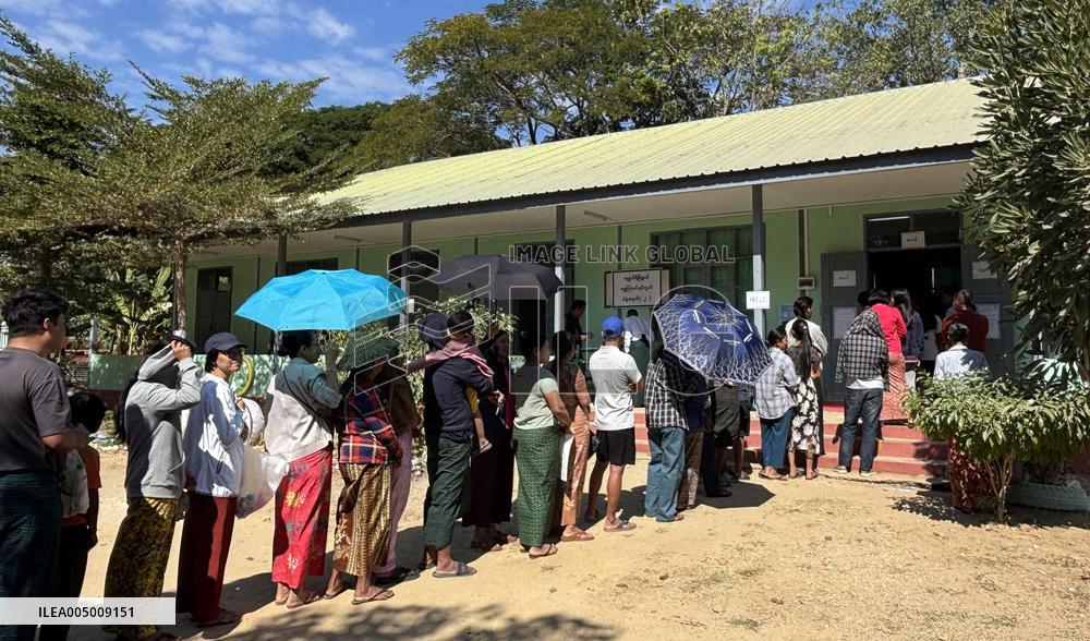 Myanmar's 1st general election since 2021 coup