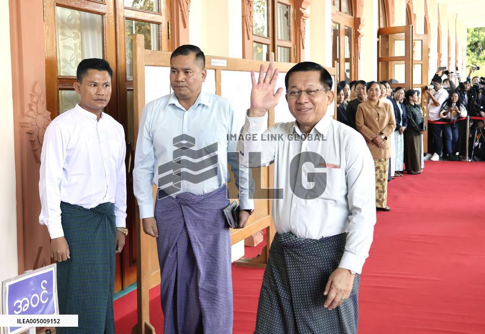 Myanmar's 1st general election since 2021 coup