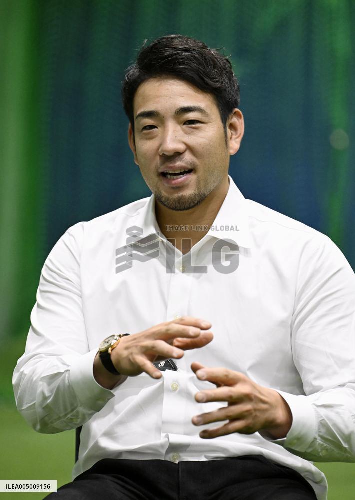 Interview with Angels pitcher Kikuchi