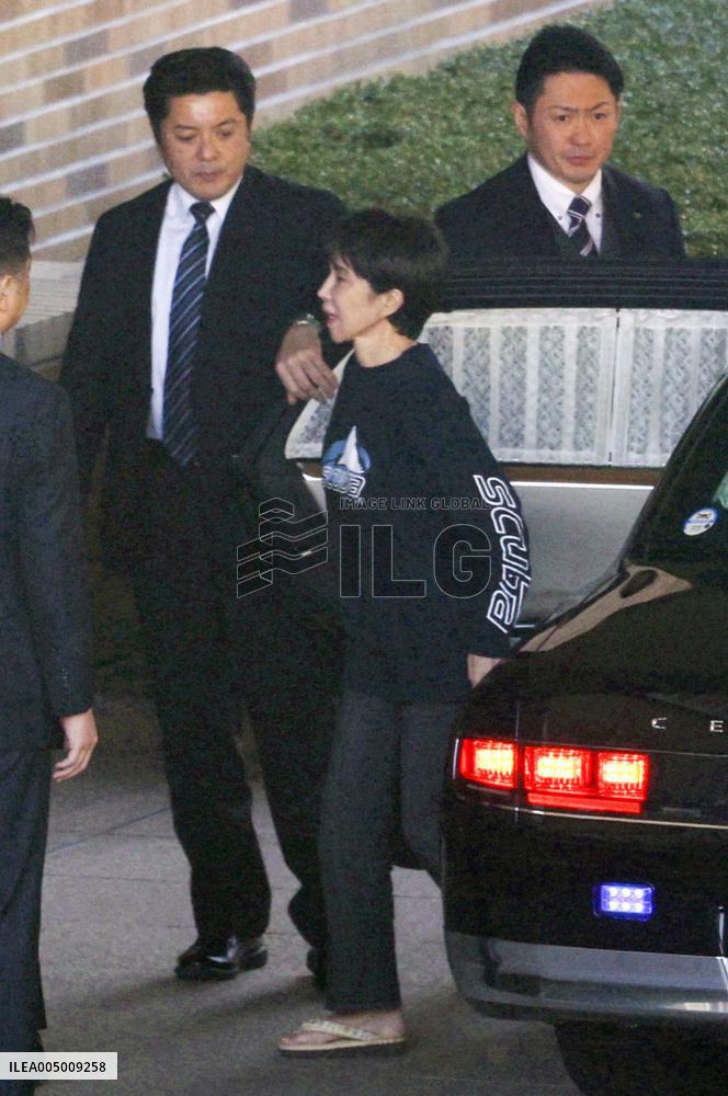 Takaichi moves to PM official residence