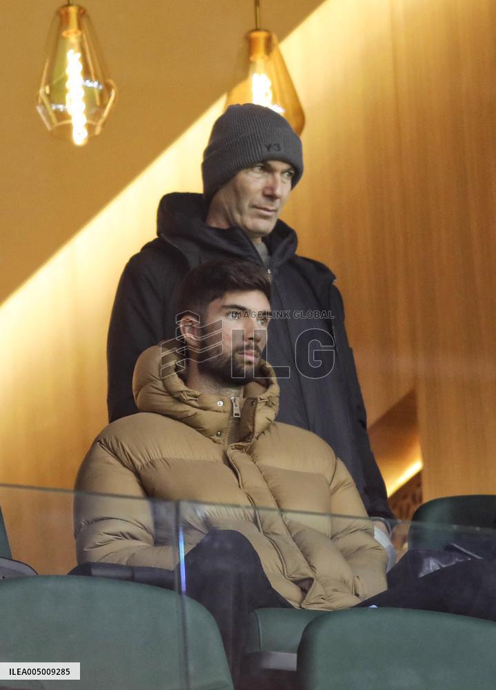 Zidane Family at CAF - Algeria v Burkina Faso