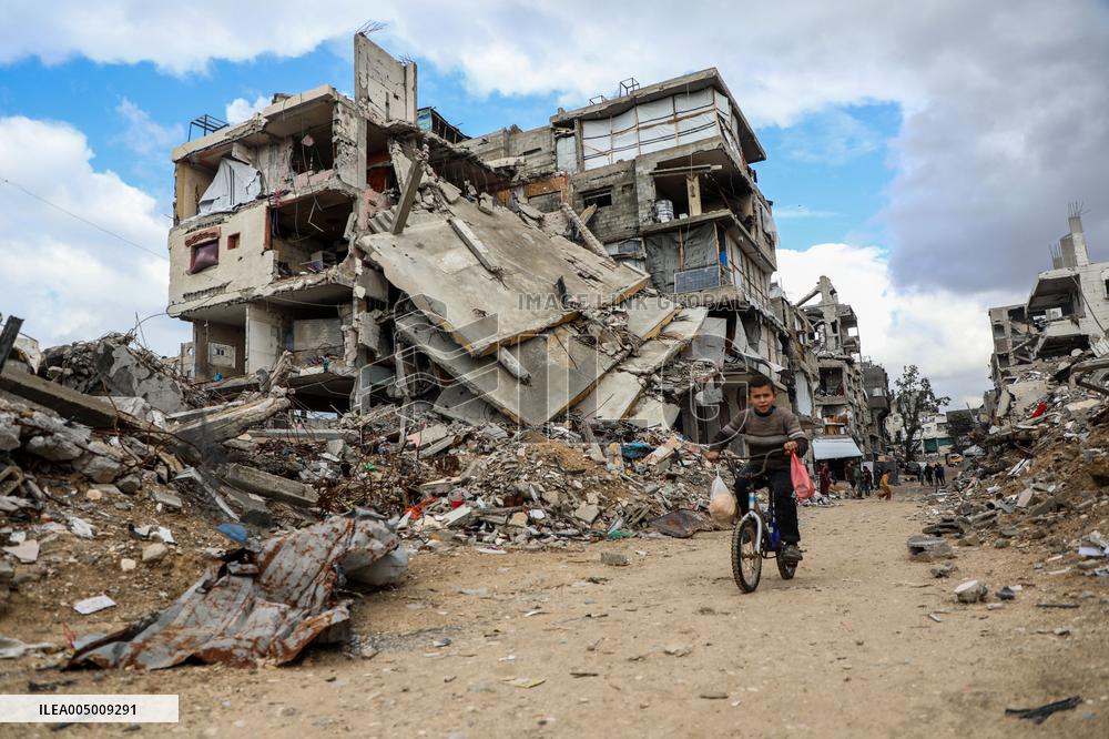 Daily Life at the Jabalia Refugee Camp - Gaza