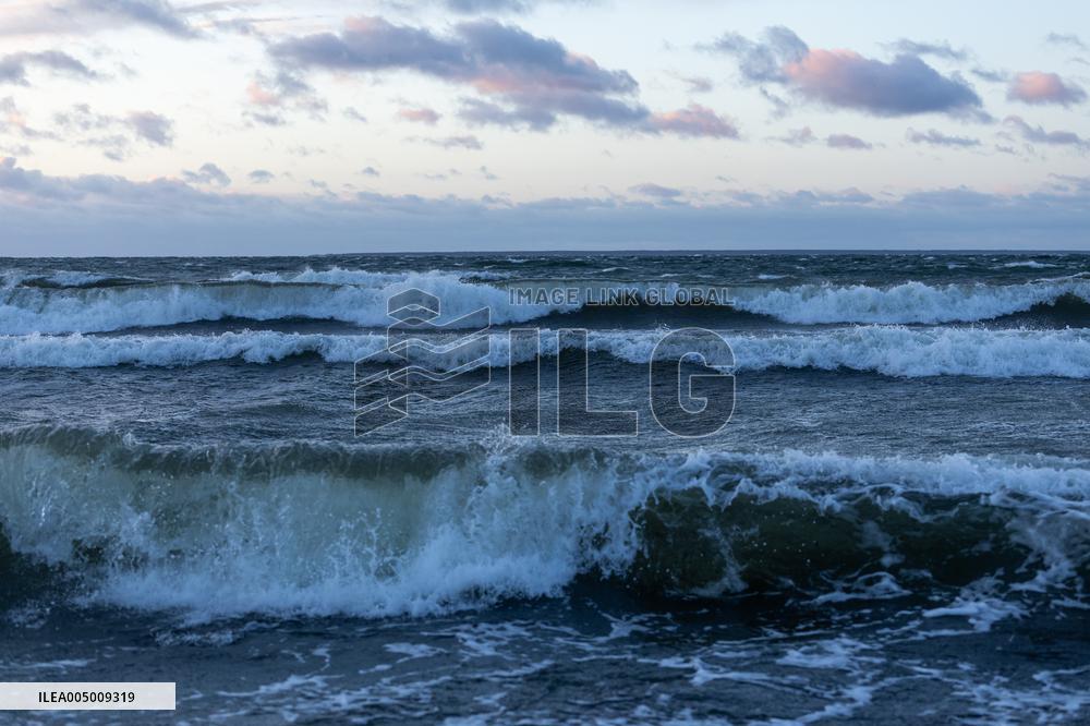 Storm and strong winds in Estonia