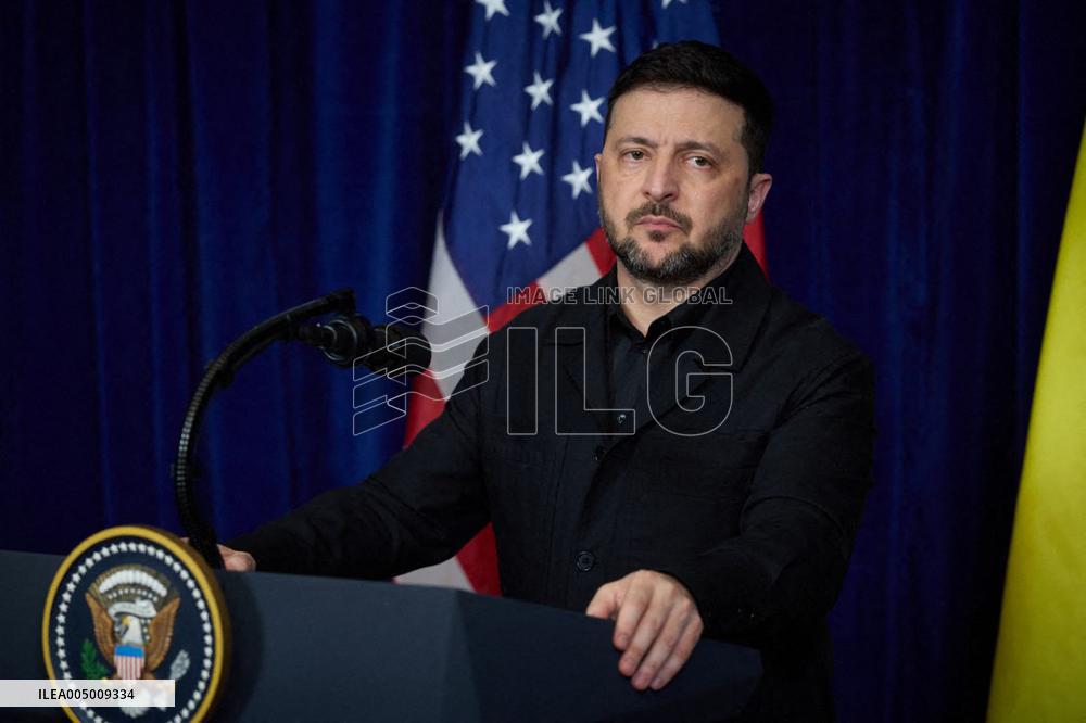 President Trump Meets with Ukrainian President Zelenskyy - Mar-a-Lago