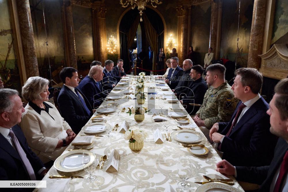 President Trump Meets with Ukrainian President Zelenskyy - Mar-a-Lago