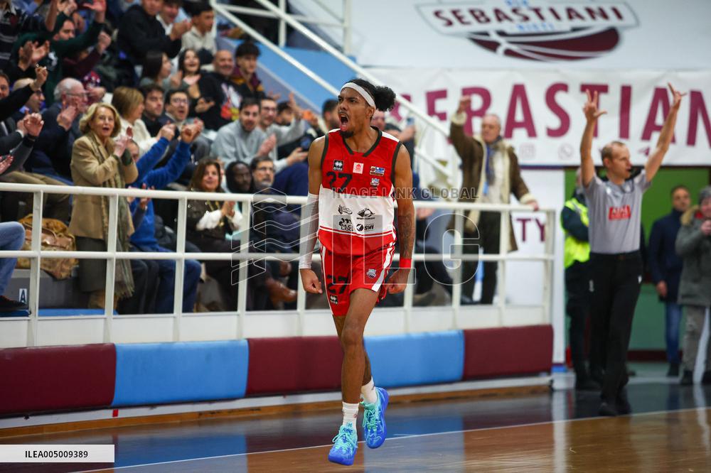 BASKET - Serie A2 - Real Sebastiani Rieti vs Flats Service Fortitudo Bologna, Stagione 2025-26 Campionato Italiano Pallacanestro