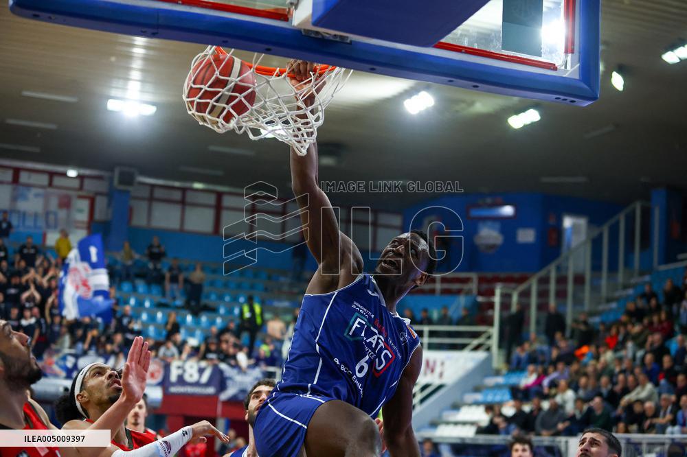 BASKET - Serie A2 - Real Sebastiani Rieti vs Flats Service Fortitudo Bologna, Stagione 2025-26 Campionato Italiano Pallacanestro