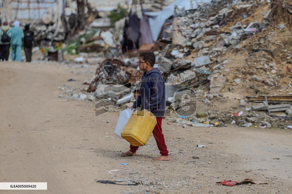 Humanitarian Crisis Continues In Jabalia - Palestine
