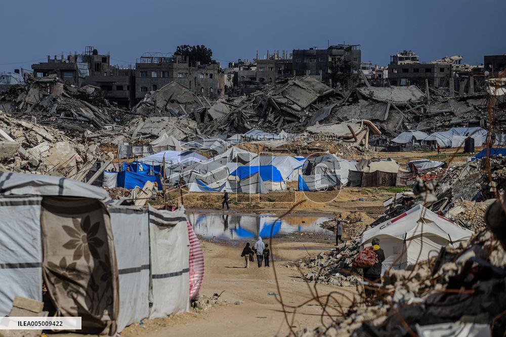 Humanitarian Crisis Continues In Jabalia - Palestine