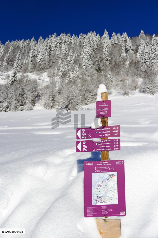Illustration - Aravis Range