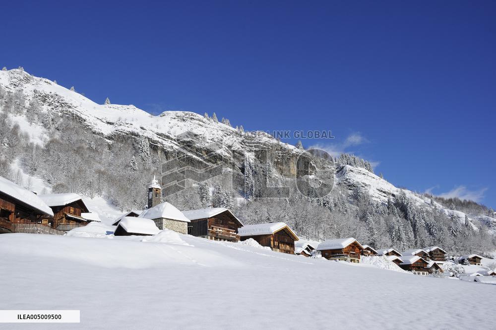 Illustration - Aravis Range