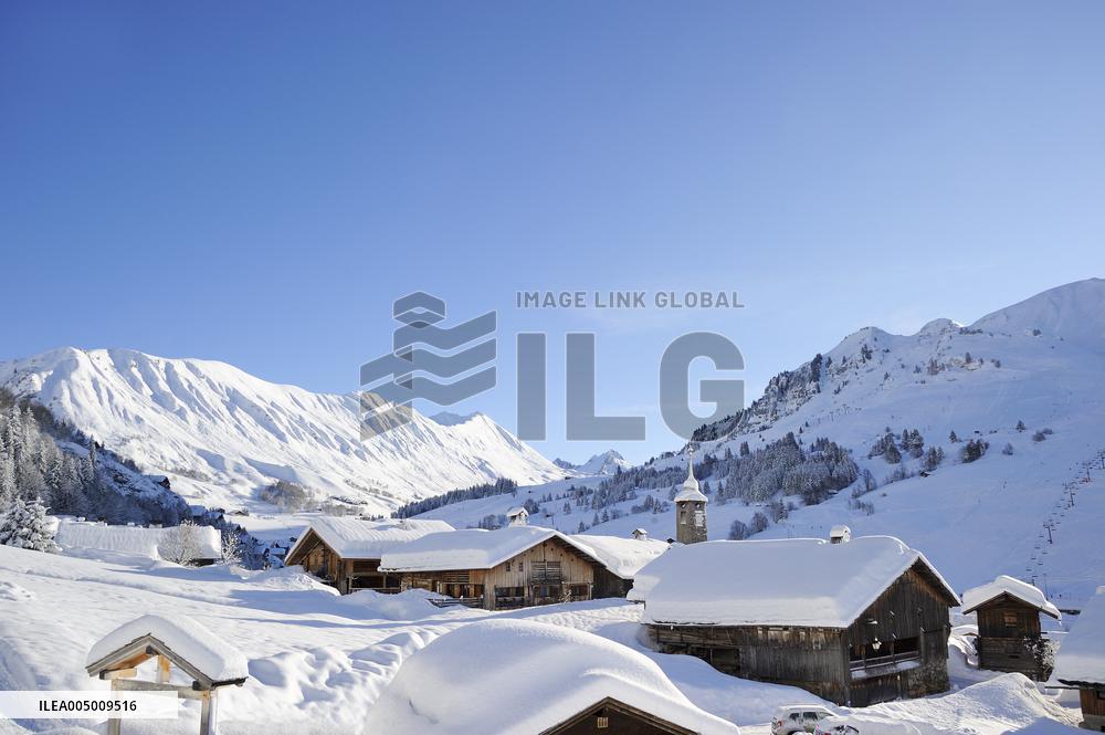 Illustration - Aravis Range