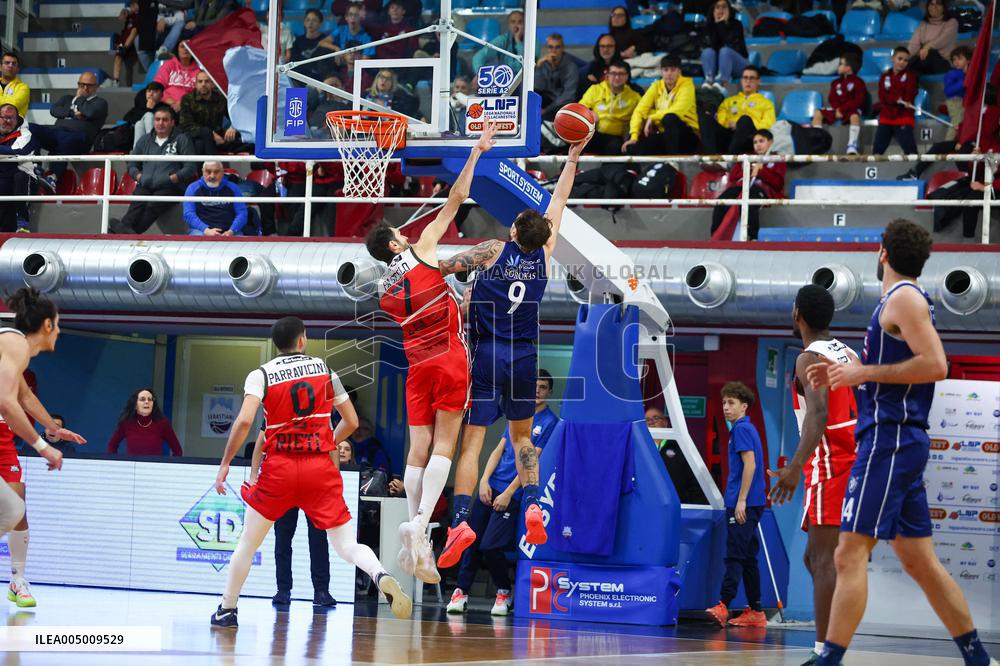 BASKET - Serie A2 - Real Sebastiani Rieti vs Flats Service Fortitudo Bologna, Stagione 2025-26 Campionato Italiano Pallacanestro