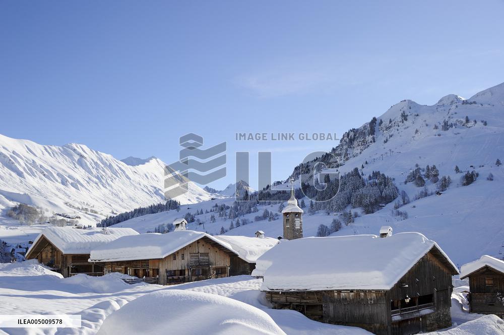 Illustration - Aravis Range