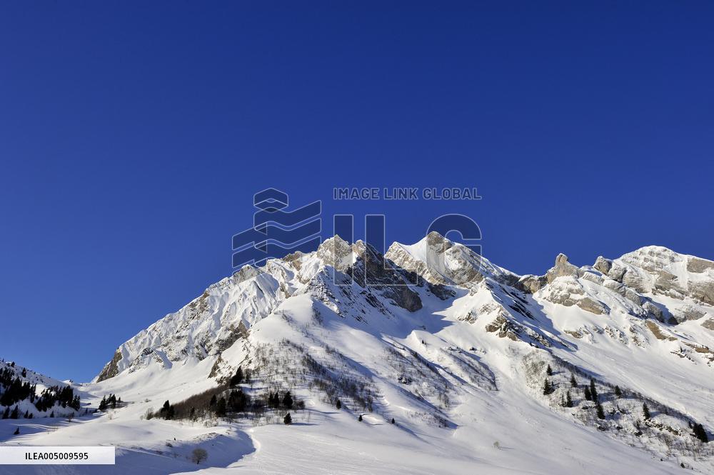 Illustration - Aravis Range