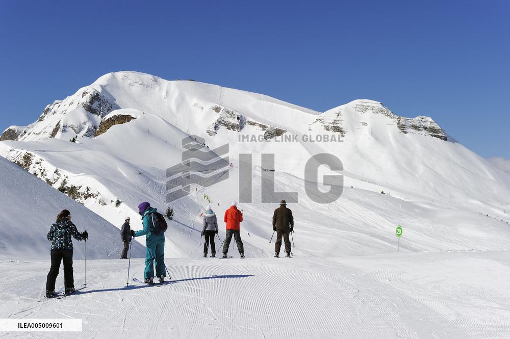 Illustration - Aravis Range