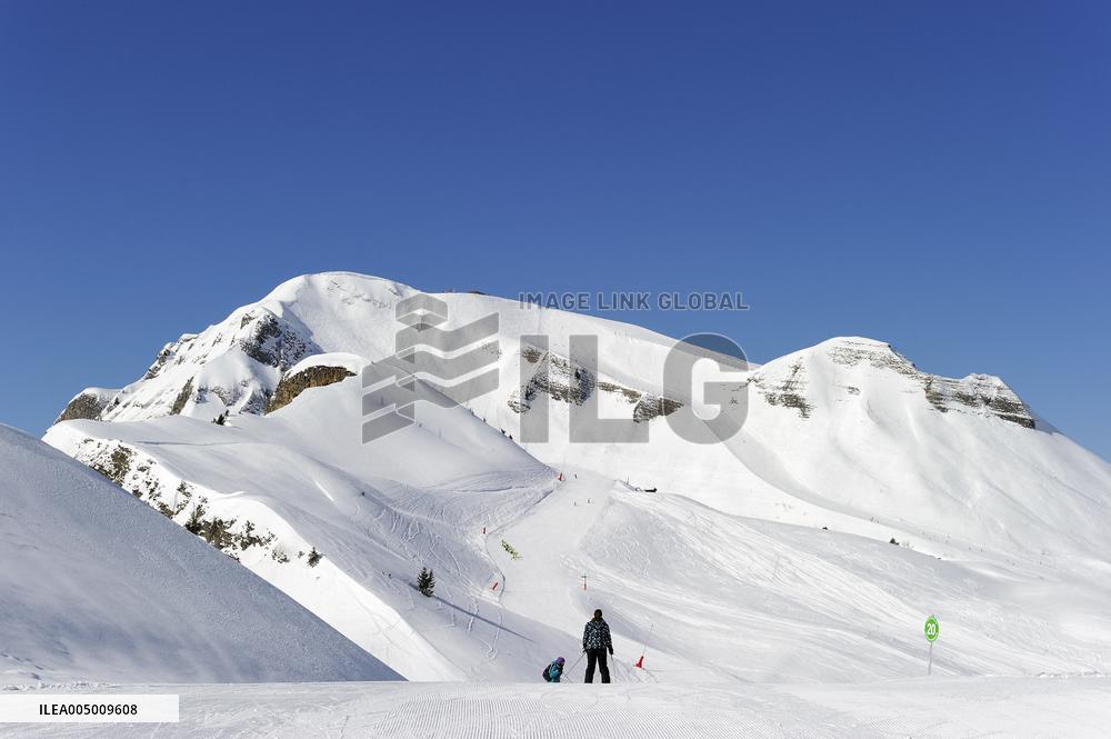 Illustration - Aravis Range