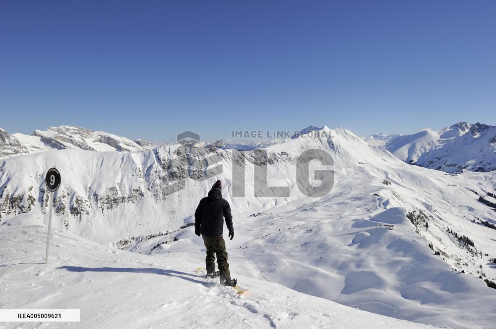 Illustration - Aravis Range