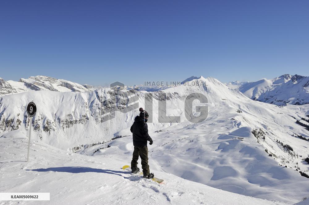 Illustration - Aravis Range