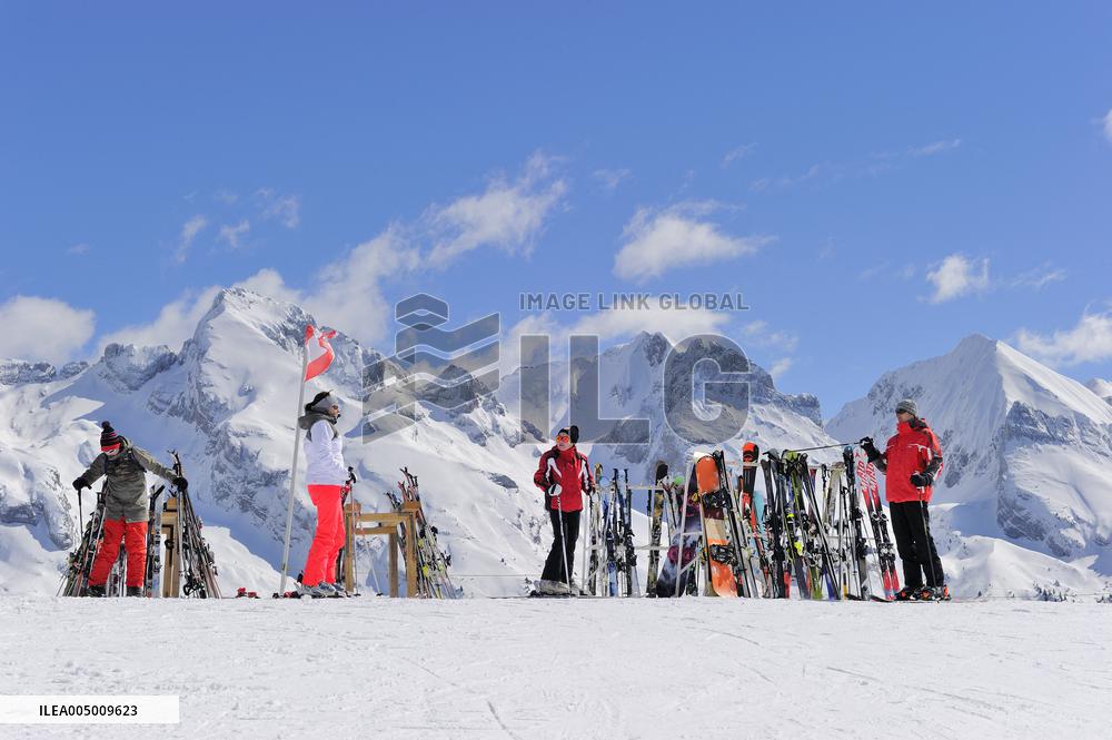 Illustration - Aravis Range