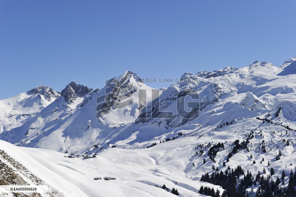 Illustration - Aravis Range