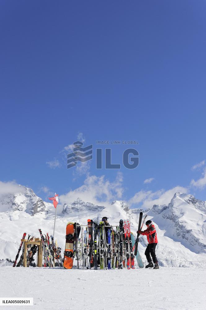 Illustration - Aravis Range