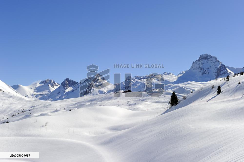 Illustration - Aravis Range